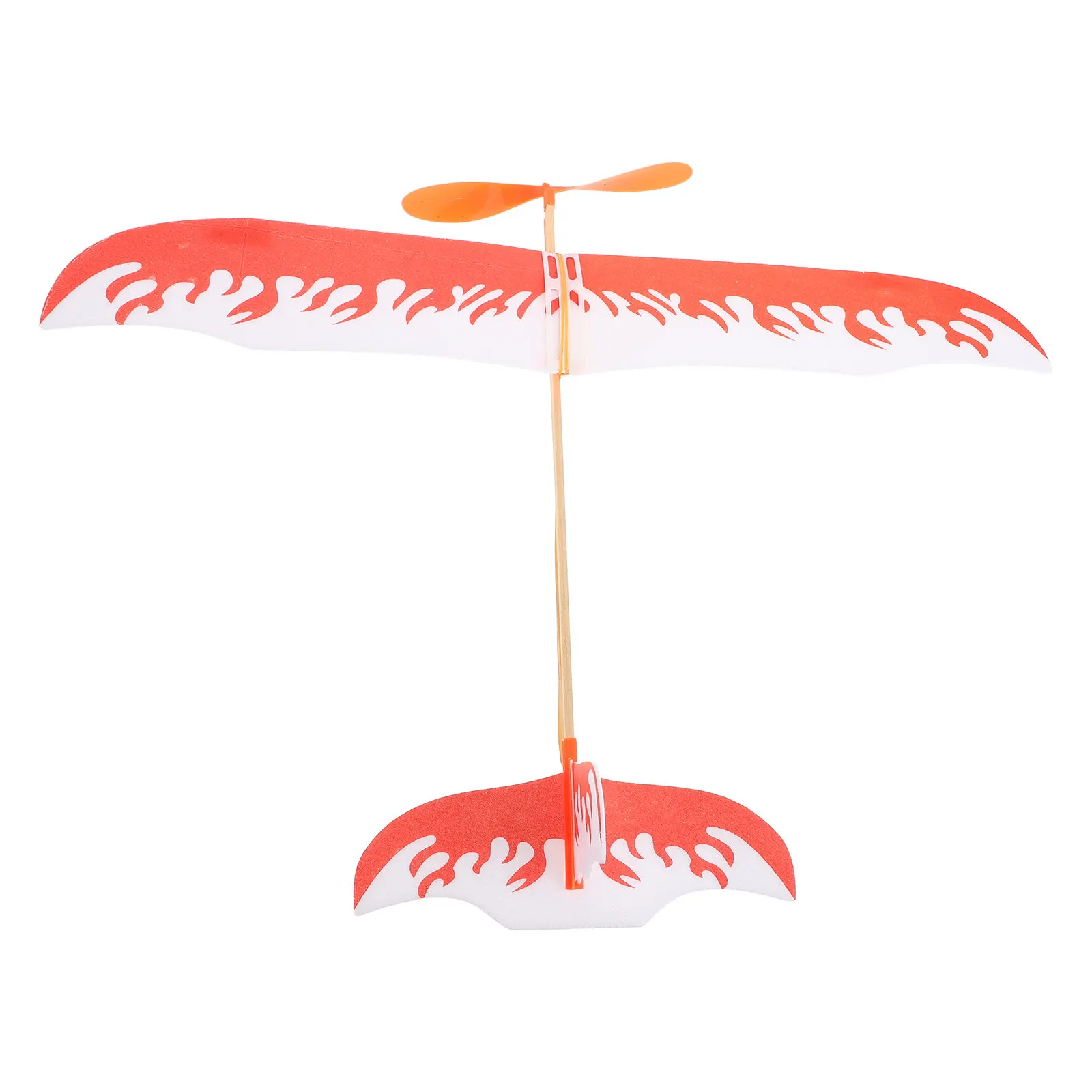 Rubber Band Powered Airplane Kit Foam Design DIY Glider Outdoor for Kids -on
Rubber Band Powered Airplane Kit Foam Design DIY Glider Outdoor for Kids -on