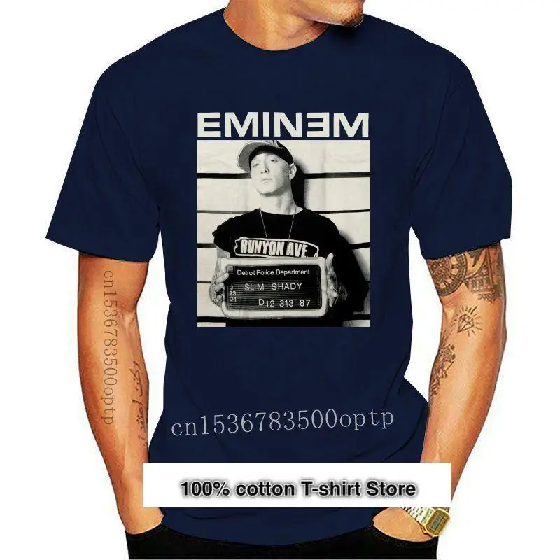 Майка из моды для мужчин, майка из манги с принтом Eminem Arrest, 100% algodón, цвет черный, новинка
Майка из моды для мужчин, майка из манги с принтом Eminem Arrest, 100% algodón, цвет черный, новинка
