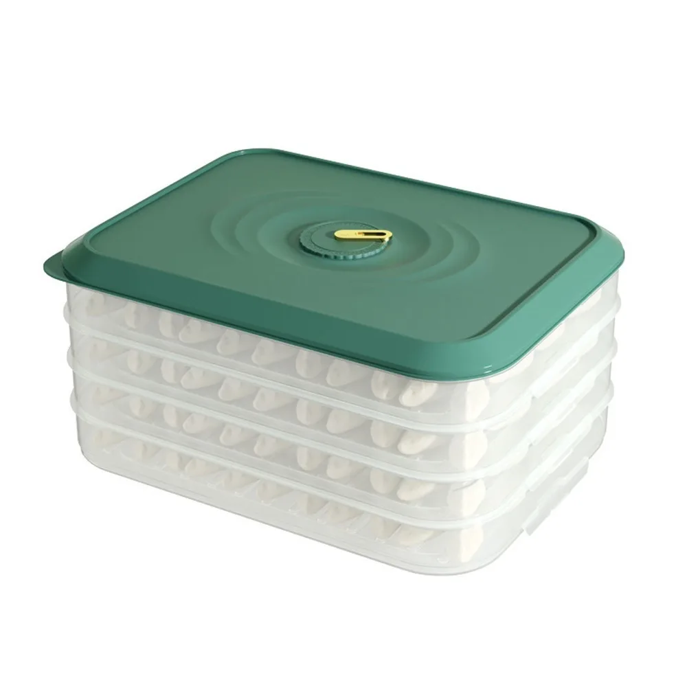 Excellent Sealing Dumpling Storage Box With Lid Transparent Box Dumpling Organizer With Time Recorder Reusable
Excellent Sealing Dumpling Storage Box With Lid Transparent Box Dumpling Organizer With Time Recorder Reusable