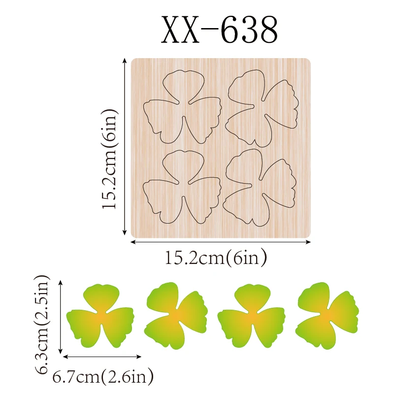 SIZZIXDIES 1piece 6-inch wooden cutting dies for tree leaves is suitable for most machines
SIZZIXDIES 1piece 6-inch wooden cutting dies for tree leaves is suitable for most machines
