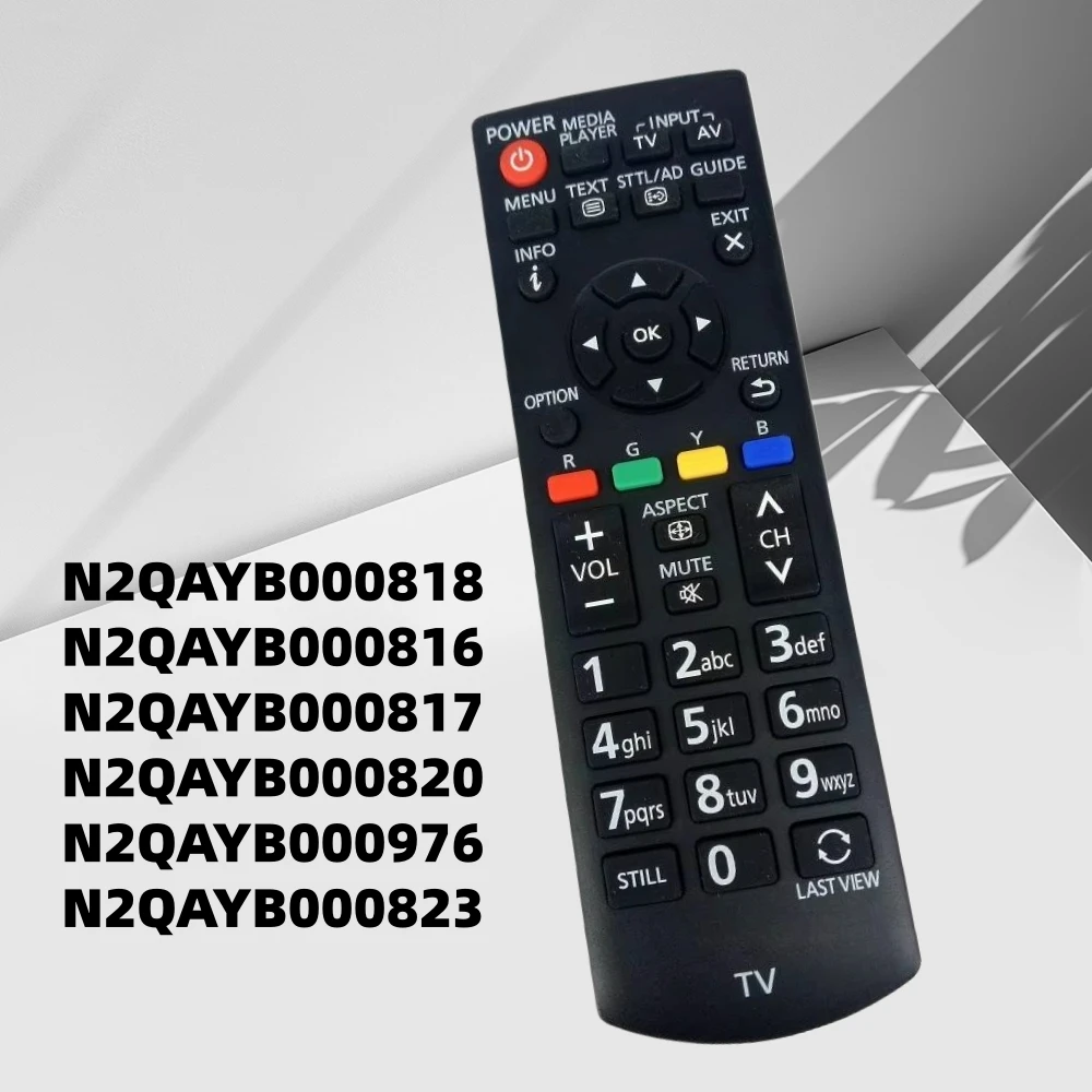 New N2QAYB000818 N2QAYB000816 N2QAYB000817 TV Remote Control for Panasonic LCD LED Plasma TV TC-32A400U TC-39A400U TC-40A420U
New N2QAYB000818 N2QAYB000816 N2QAYB000817 TV Remote Control for Panasonic LCD LED Plasma TV TC-32A400U TC-39A400U TC-40A420U