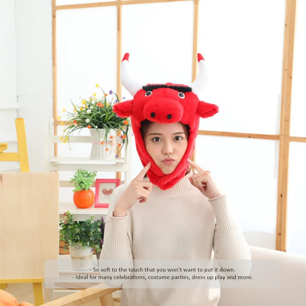 Cow Bull Cover Funny Headwear Cartoon Photo Hat Kids Stuffed Animal Funny Cosplay Headwear Party Cow Hat Winter
Cow Bull Cover Funny Headwear Cartoon Photo Hat Kids Stuffed Animal Funny Cosplay Headwear Party Cow Hat Winter