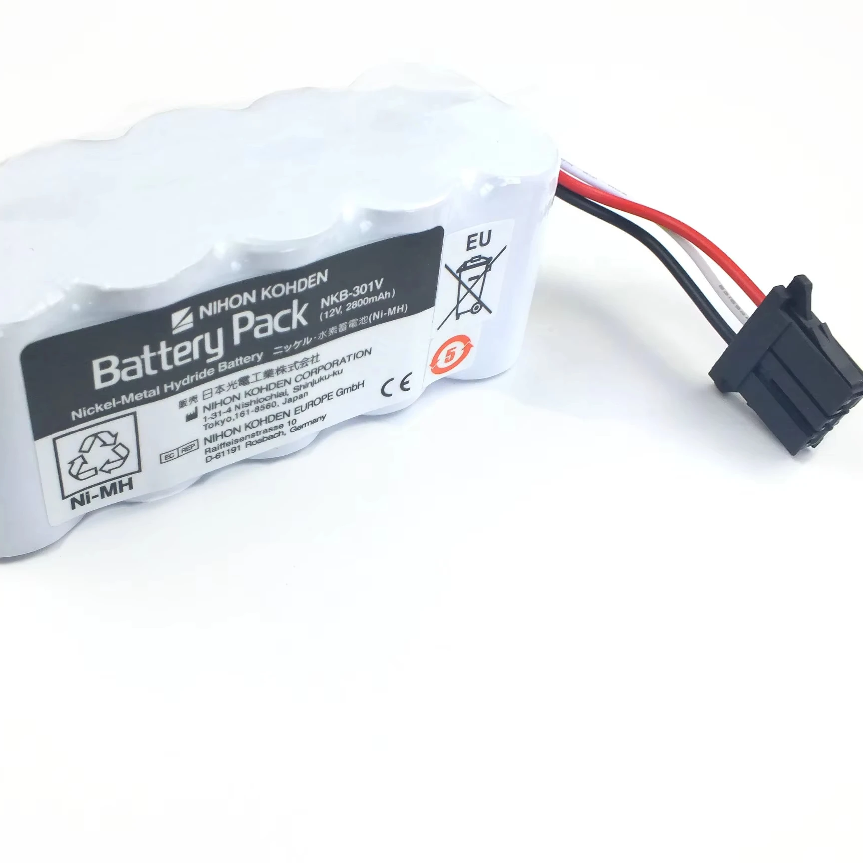 Nickel-Metal Hydride Battery NKB-301V for NIHON KOHDEN 12v compatible for NIHON KOHDEN TEC-5500/TEC-5521
Nickel-Metal Hydride Battery NKB-301V for NIHON KOHDEN 12v compatible for NIHON KOHDEN TEC-5500/TEC-5521