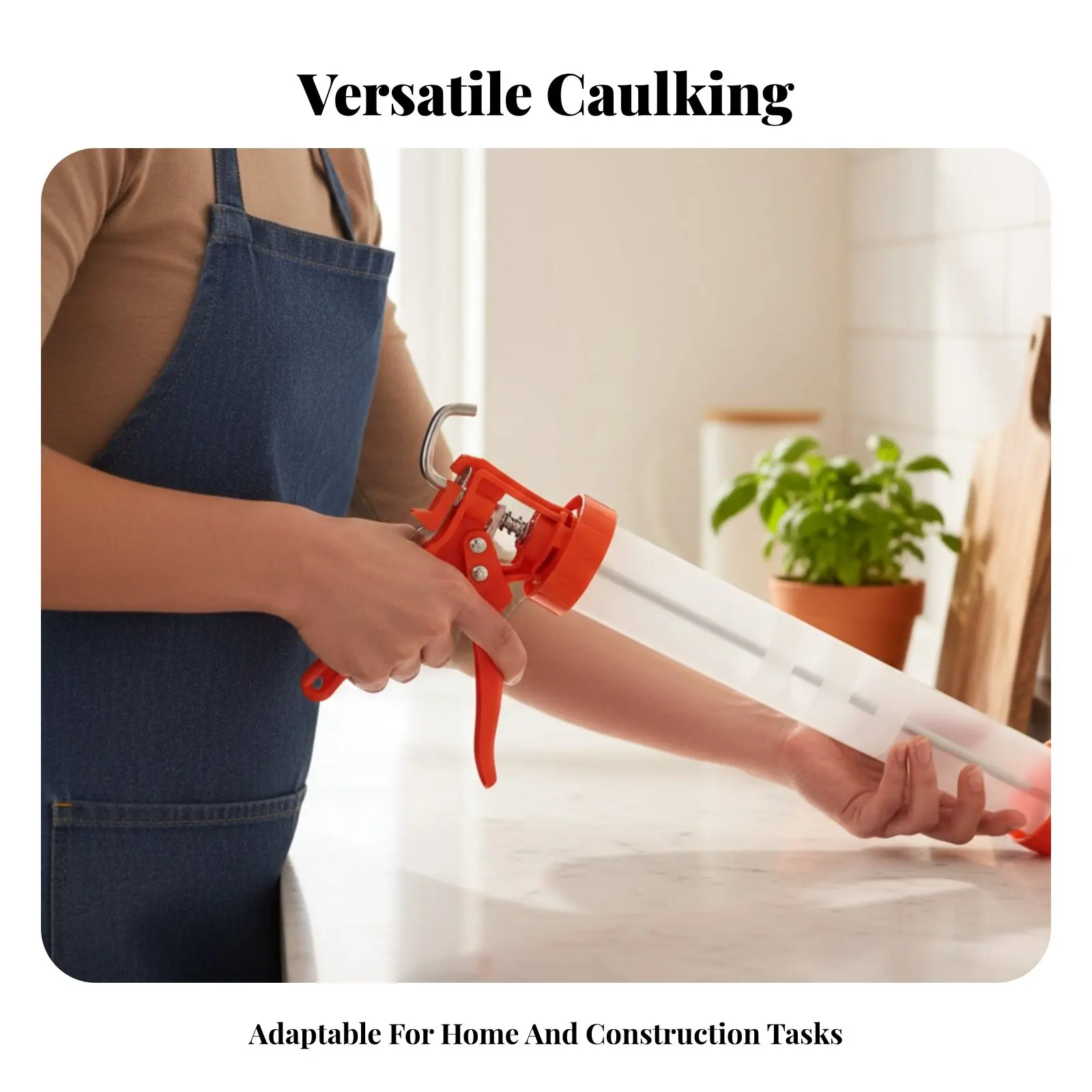 Plastic Structural Glue Anti-Flow Caulking Single Tube Dispenser Versatile Application Sealant Applicator Lightweight
Plastic Structural Glue Anti-Flow Caulking Single Tube Dispenser Versatile Application Sealant Applicator Lightweight