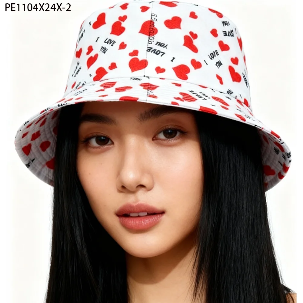 PESENAR This is a fisherman s hat the main body is white the style is romantic and playful suitable for Valentine s Day
PESENAR This is a fisherman s hat the main body is white the style is romantic and playful suitable for Valentine s Day