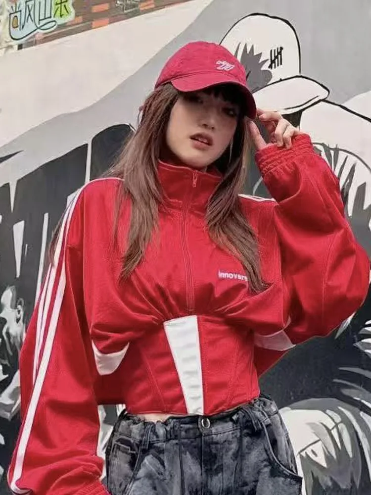 Women's Embroidered Letter Sweatshirt Waist-Cinching Zipper-Tied Slim Fit T-Shirt Casual Style Spring 2026 Fashion Trend
Women's Embroidered Letter Sweatshirt Waist-Cinching Zipper-Tied Slim Fit T-Shirt Casual Style Spring 2026 Fashion Trend