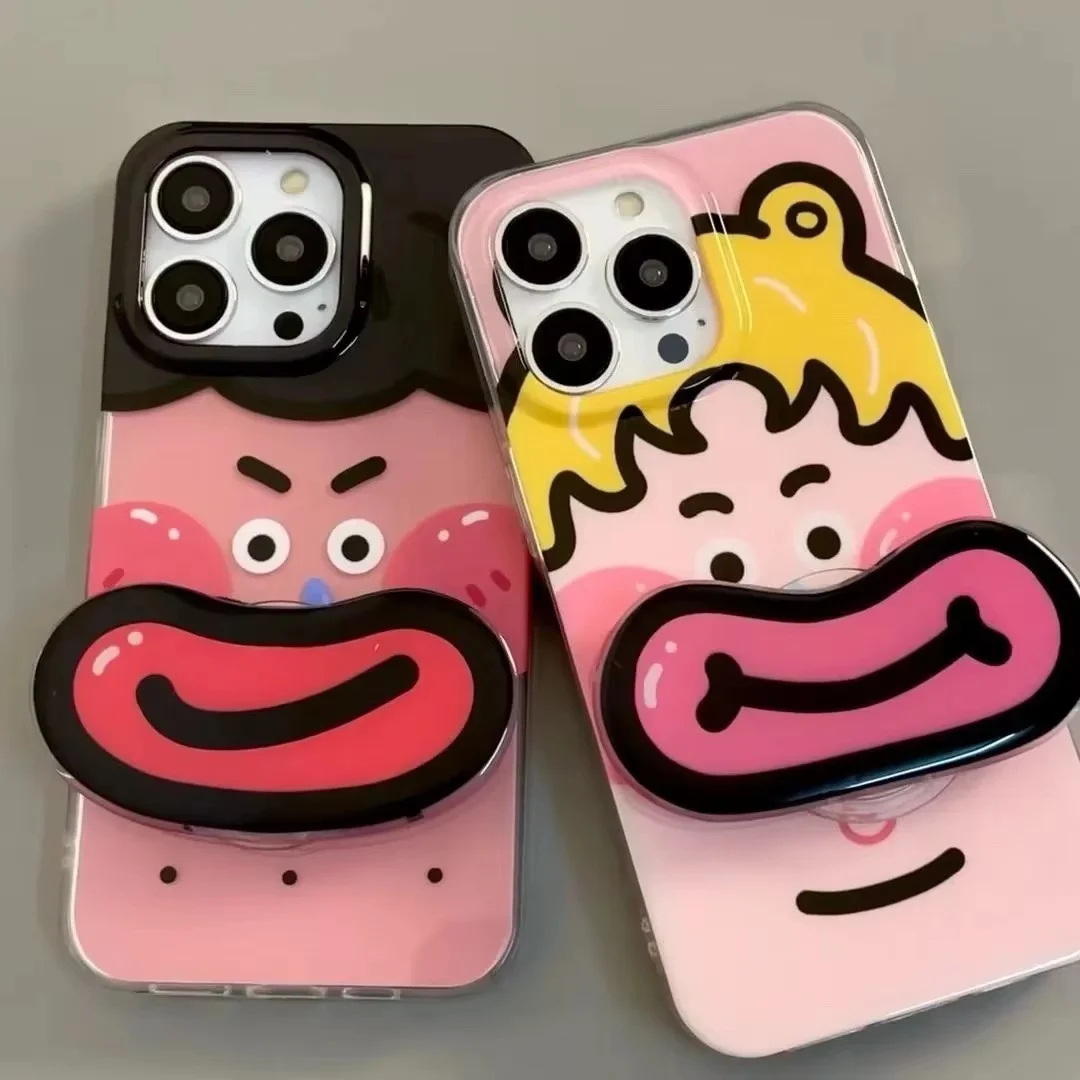 Wacky Couple Creative Sausage lips Boys and Girls Phone Case For iPhone 17 16 15 14 13 12 11 Pro Max Plus Cover With holder
Wacky Couple Creative Sausage lips Boys and Girls Phone Case For iPhone 17 16 15 14 13 12 11 Pro Max Plus Cover With holder