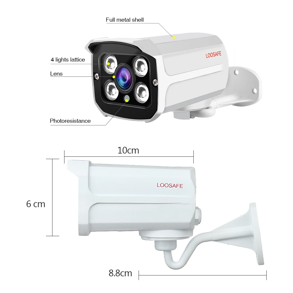 LOOSAFE 8CH 1080P система видеонаблюдения AHD CCTV DVR KIT System
LOOSAFE 8CH 1080P система видеонаблюдения AHD CCTV DVR KIT System
