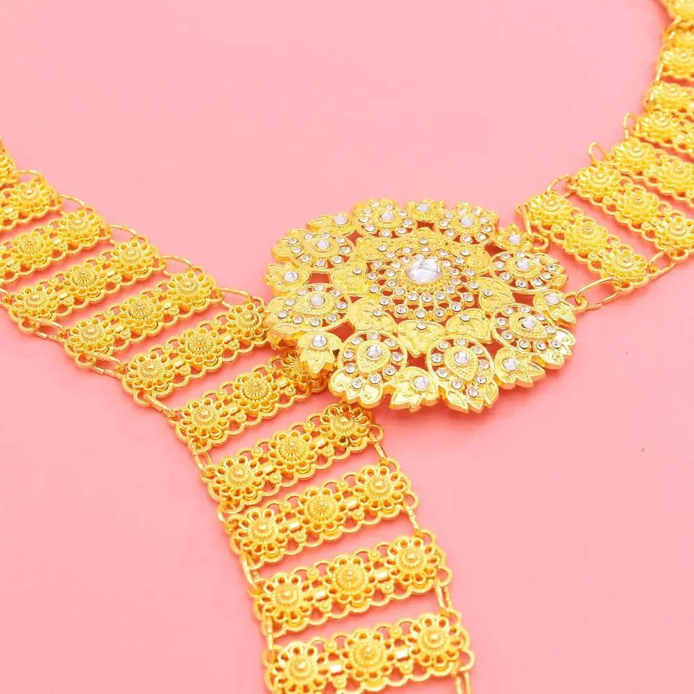New Gold Plated Golden Metal Belt Exaggerated Buckle Charm Wide Belt Thailand Waist Belt Women
New Gold Plated Golden Metal Belt Exaggerated Buckle Charm Wide Belt Thailand Waist Belt Women