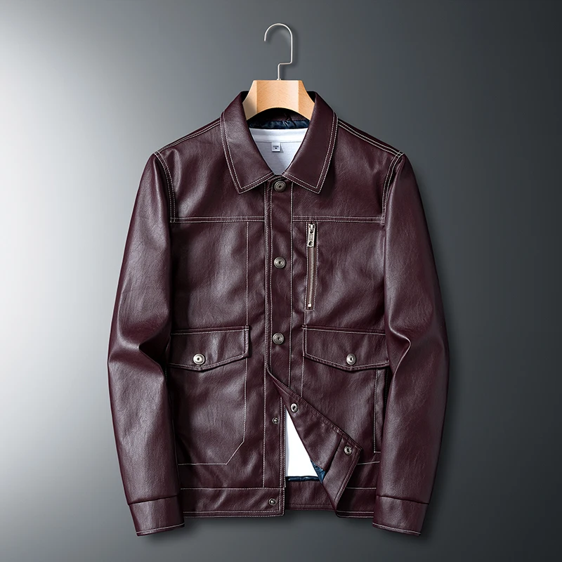 Leather Jacket Bomber Motorcycle Jacket Men Biker PU Baseball Jacket 2023 Fashion Causal Jaqueta Masculino
Leather Jacket Bomber Motorcycle Jacket Men Biker PU Baseball Jacket 2023 Fashion Causal Jaqueta Masculino