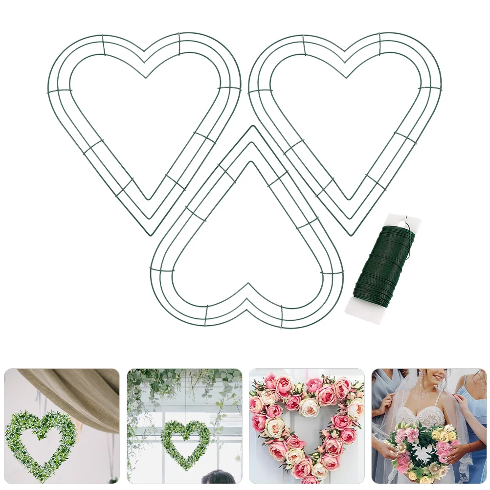 3 Pcs Heart Shaped Wrought Iron Frame Room Decorations Macrame Framed DIY Wreath Frames Rings Party Flower Garlands
3 Pcs Heart Shaped Wrought Iron Frame Room Decorations Macrame Framed DIY Wreath Frames Rings Party Flower Garlands