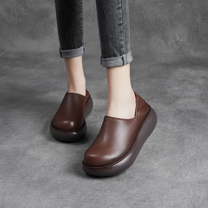 XMWRLW Spring Autumn Women Platform Shoes Thick Sole Ladies Retro Style Shoes Rubber Sole Non Slip Women Autumn Platform Shoe
XMWRLW Spring Autumn Women Platform Shoes Thick Sole Ladies Retro Style Shoes Rubber Sole Non Slip Women Autumn Platform Shoe