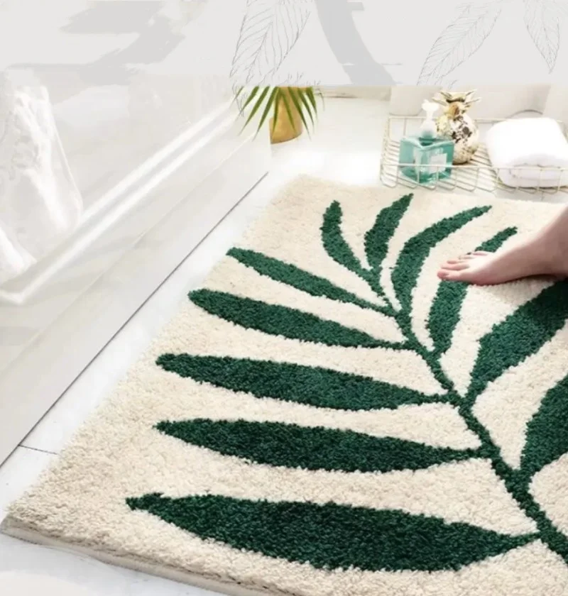 Big Non-Slip Bath Mat Absorbent Microfiber Green Flocking Bathroom Rug Home Entrance Door Mat Super Carpet Tapijt
Big Non-Slip Bath Mat Absorbent Microfiber Green Flocking Bathroom Rug Home Entrance Door Mat Super Carpet Tapijt