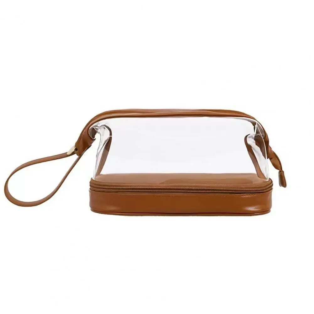 Travel Makeup Bag Women Cosmetic Bag Waterproof Double-layer Cosmetic Bag for Travel with Zipper Closure Clear for Women's
Travel Makeup Bag Women Cosmetic Bag Waterproof Double-layer Cosmetic Bag for Travel with Zipper Closure Clear for Women's