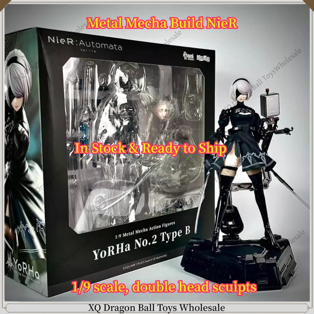 24-hour shipping AniMester Metal Mecha Build Nier: Automata Ver1.1a 2B 1/9 Scale Silicone Body Action Figure
24-hour shipping AniMester Metal Mecha Build Nier: Automata Ver1.1a 2B 1/9 Scale Silicone Body Action Figure
