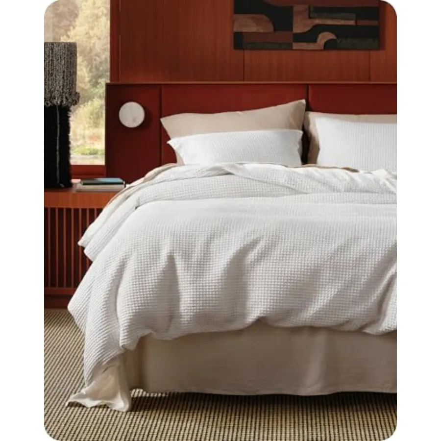 Cotton Duvet Cover Queen - 100% Cotton Waffle Weave Coconut White Duvet Cover Queen Size, PureWoven Breathable Bedding Set for
Cotton Duvet Cover Queen - 100% Cotton Waffle Weave Coconut White Duvet Cover Queen Size, PureWoven Breathable Bedding Set for