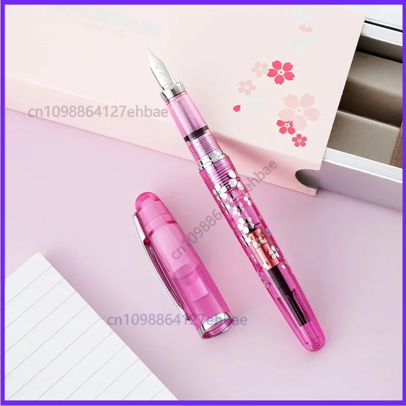 For Platinum PGB-3000A Sakura Limited Edition Demonstration Fountain Pen Transparent Series Pink Crystal
For Platinum PGB-3000A Sakura Limited Edition Demonstration Fountain Pen Transparent Series Pink Crystal