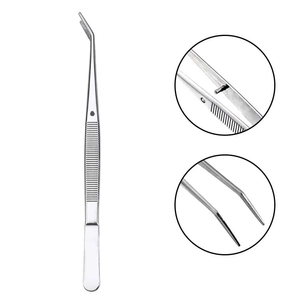 1pc Pliers Tweezers Stainless Steel Nail Art Pliers Tweezers Sequin Pick Up Cotton Cleaning Tool 15.3cm
1pc Pliers Tweezers Stainless Steel Nail Art Pliers Tweezers Sequin Pick Up Cotton Cleaning Tool 15.3cm