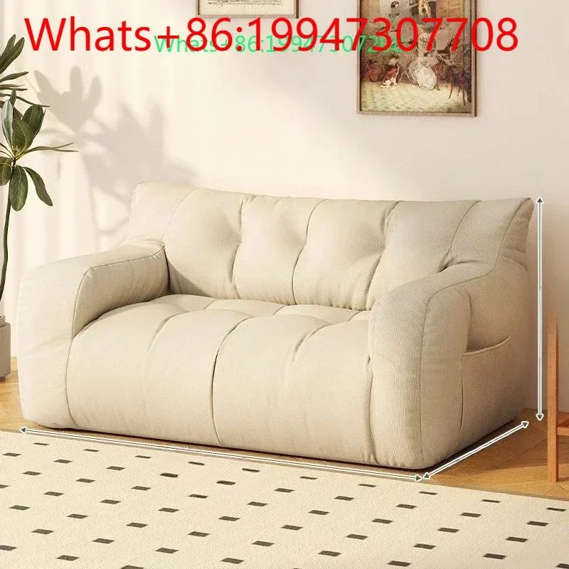 Modern Minimalist Bean Bag Sofa Removable Waterproof Fabric & Lumbar Support,Compact Design for Living Room,OEKO-TEX Certified
Modern Minimalist Bean Bag Sofa Removable Waterproof Fabric & Lumbar Support,Compact Design for Living Room,OEKO-TEX Certified