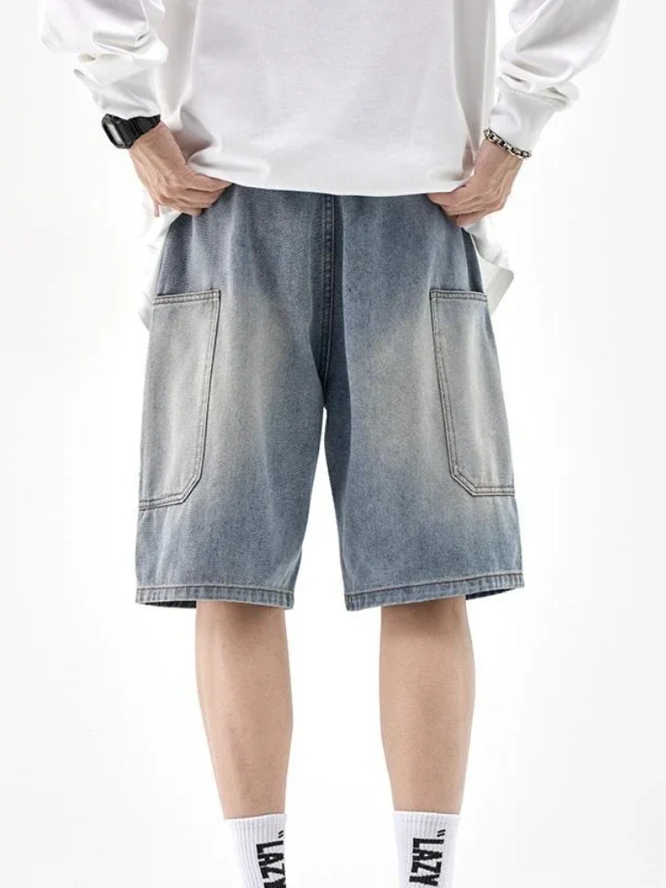 Short Jeans Pants for Men with Pockets Baggy Straight Man Denim Shorts Loose Wide Buttons Xxxl Emo Sale Distressed Jorts Luxury
Short Jeans Pants for Men with Pockets Baggy Straight Man Denim Shorts Loose Wide Buttons Xxxl Emo Sale Distressed Jorts Luxury