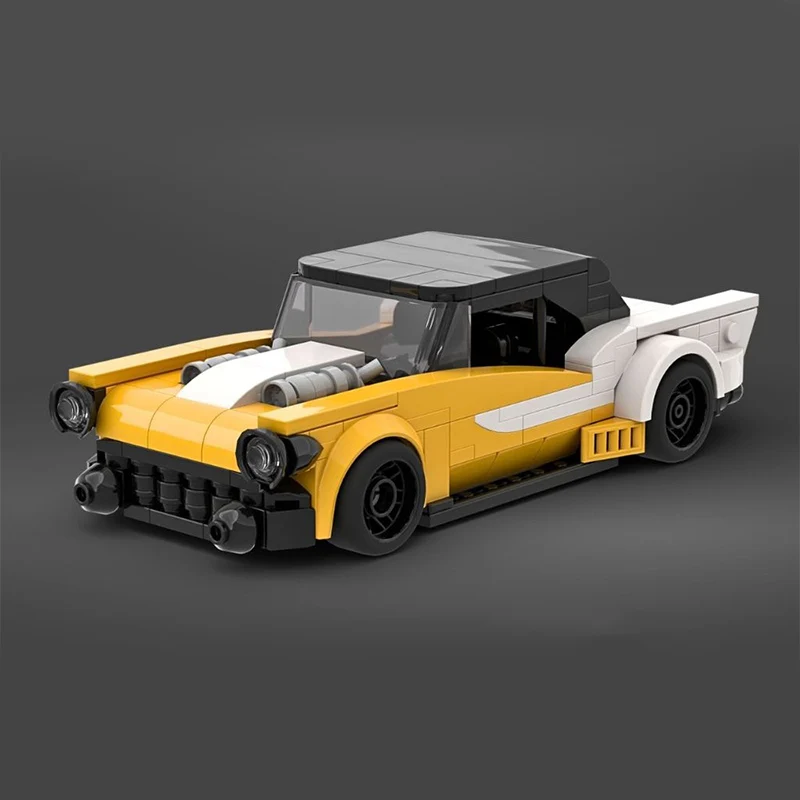 Speed Racing Car Model MOC Building Bricks American Retro Sports Car Modular Technology Children Holiday Gifts Assemble Toy Suit
Speed Racing Car Model MOC Building Bricks American Retro Sports Car Modular Technology Children Holiday Gifts Assemble Toy Suit