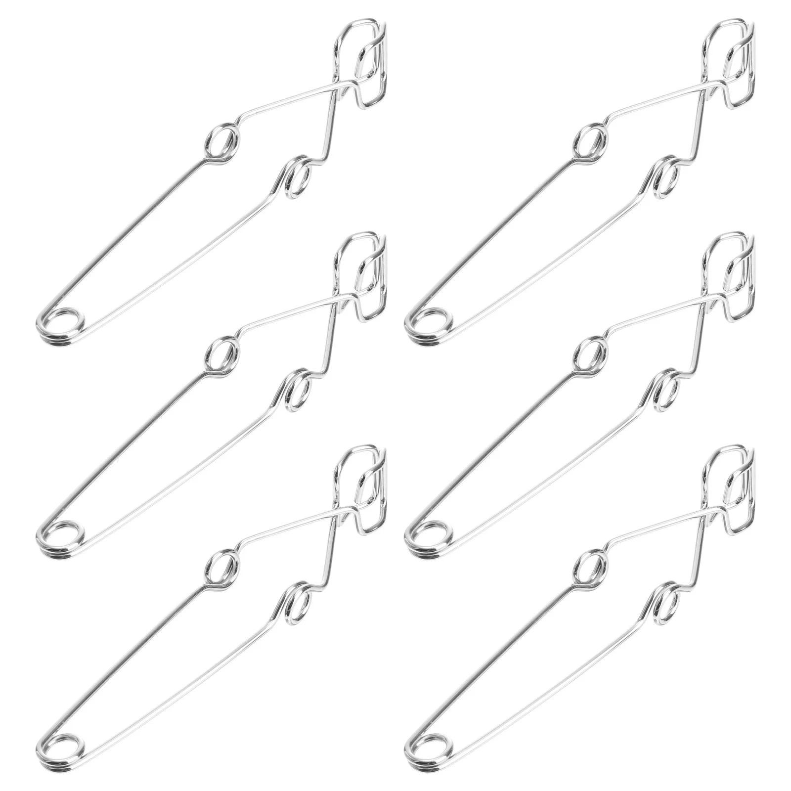 6Pcs Laboratory Metal Test Tube Holder Corrosion Resistant Iron Clamp High Temperature Resistant Tube Gripper for Experimental
6Pcs Laboratory Metal Test Tube Holder Corrosion Resistant Iron Clamp High Temperature Resistant Tube Gripper for Experimental