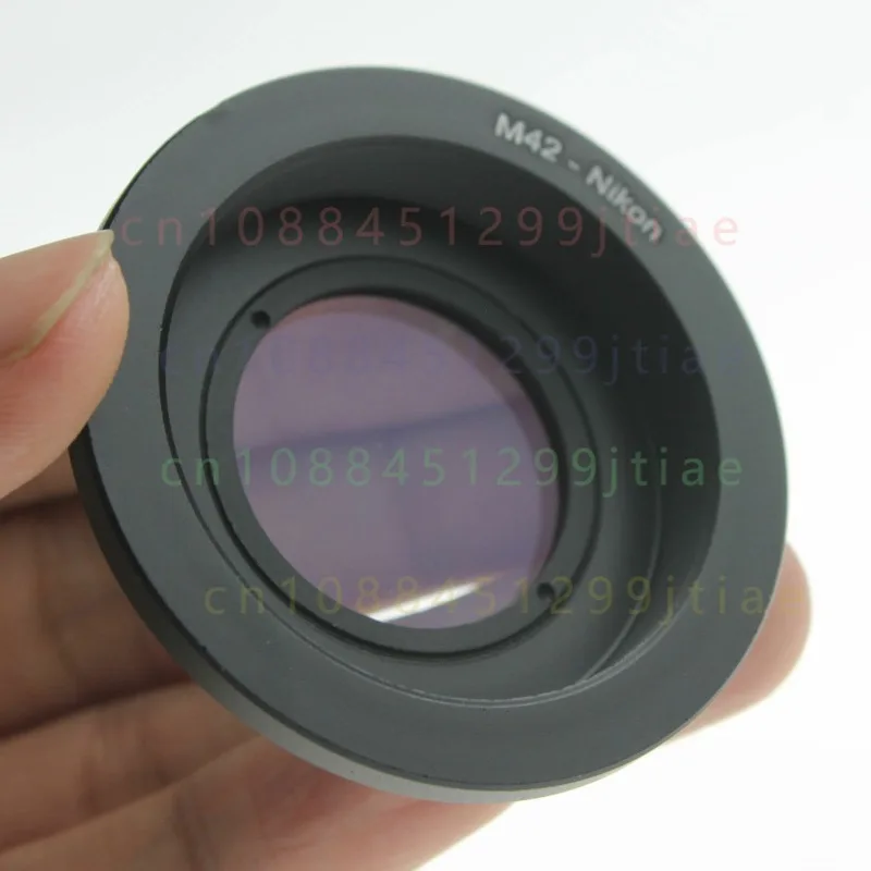 M42-Ai Glass Adapter Focus Infinity For M42 Screw Lens to Nikon F Mount Camera
M42-Ai Glass Adapter Focus Infinity For M42 Screw Lens to Nikon F Mount Camera