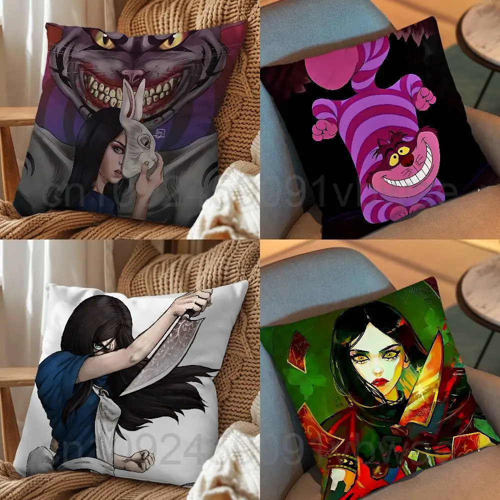game C-Cheshire Cat Alice Madness room decor para regalar pillow cover living room sofa cushion cover bedroom room bed pillow
game C-Cheshire Cat Alice Madness room decor para regalar pillow cover living room sofa cushion cover bedroom room bed pillow