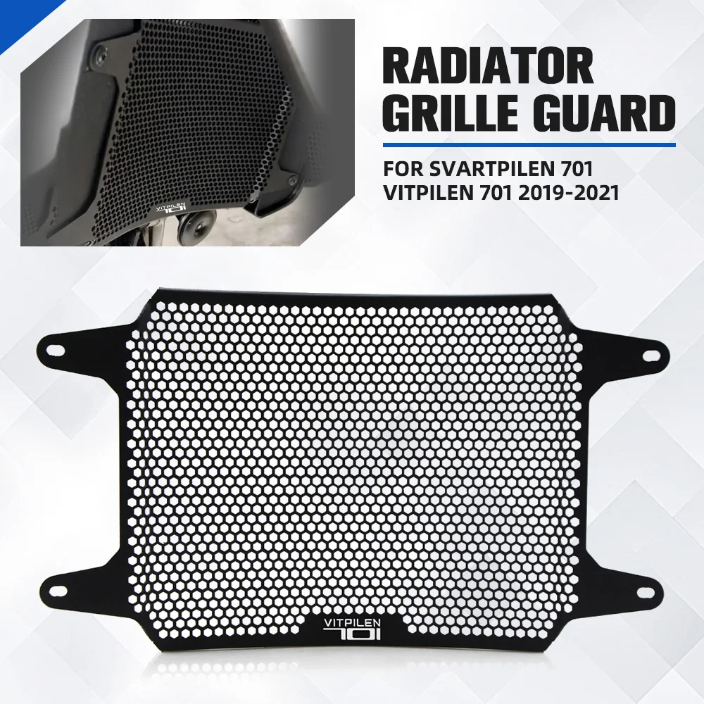 FOR Husqvarna Svartpilen 701 2019-2021 Vitpilen 701 Motorcycle High Quality Radiator Grille Guard Grill Mesh Protection Part
FOR Husqvarna Svartpilen 701 2019-2021 Vitpilen 701 Motorcycle High Quality Radiator Grille Guard Grill Mesh Protection Part