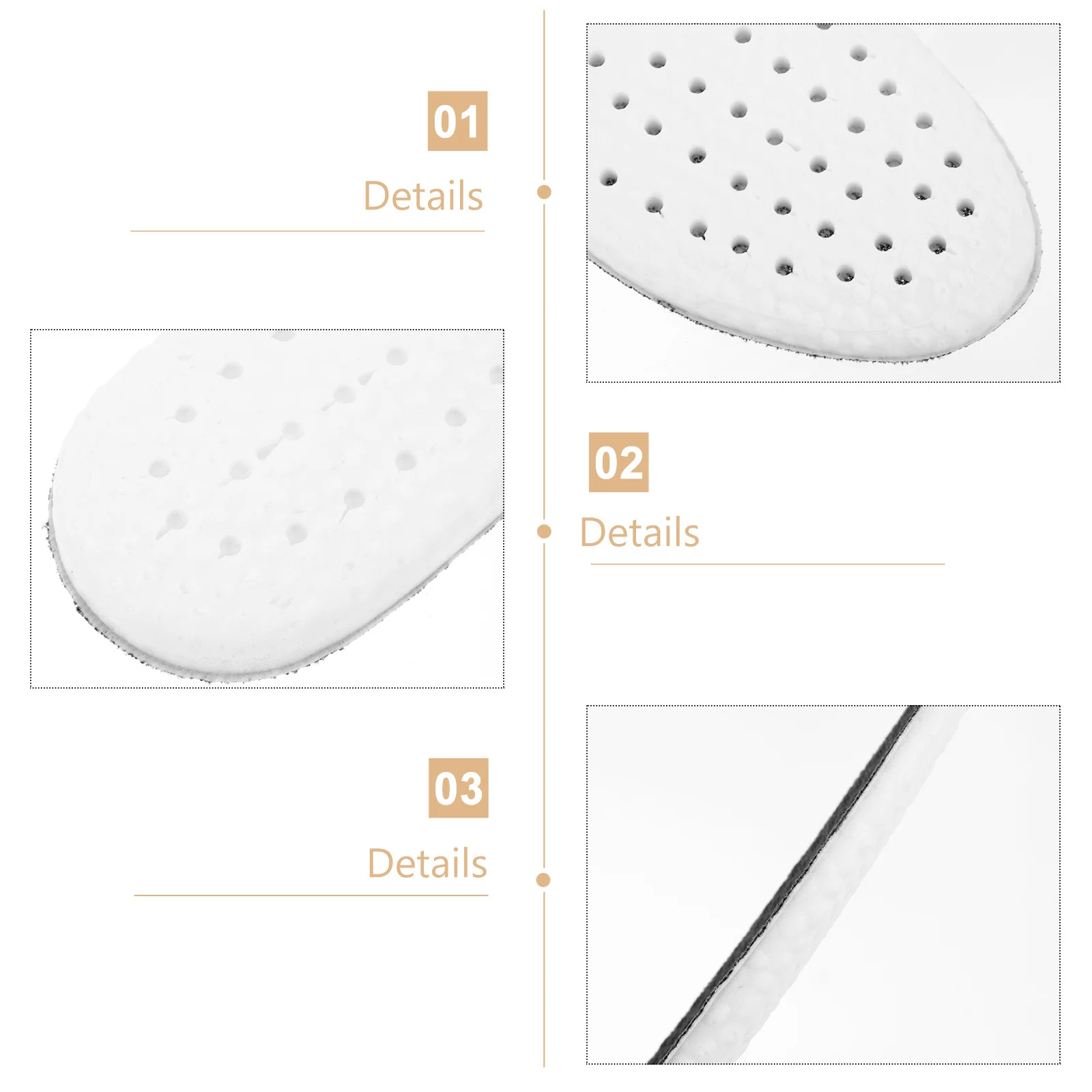 1Pair Soft PU Breathable Running Insoles Thickened Shock Absorption Cushion Non-Slip Sports Shoes Pads Foot Care
1Pair Soft PU Breathable Running Insoles Thickened Shock Absorption Cushion Non-Slip Sports Shoes Pads Foot Care