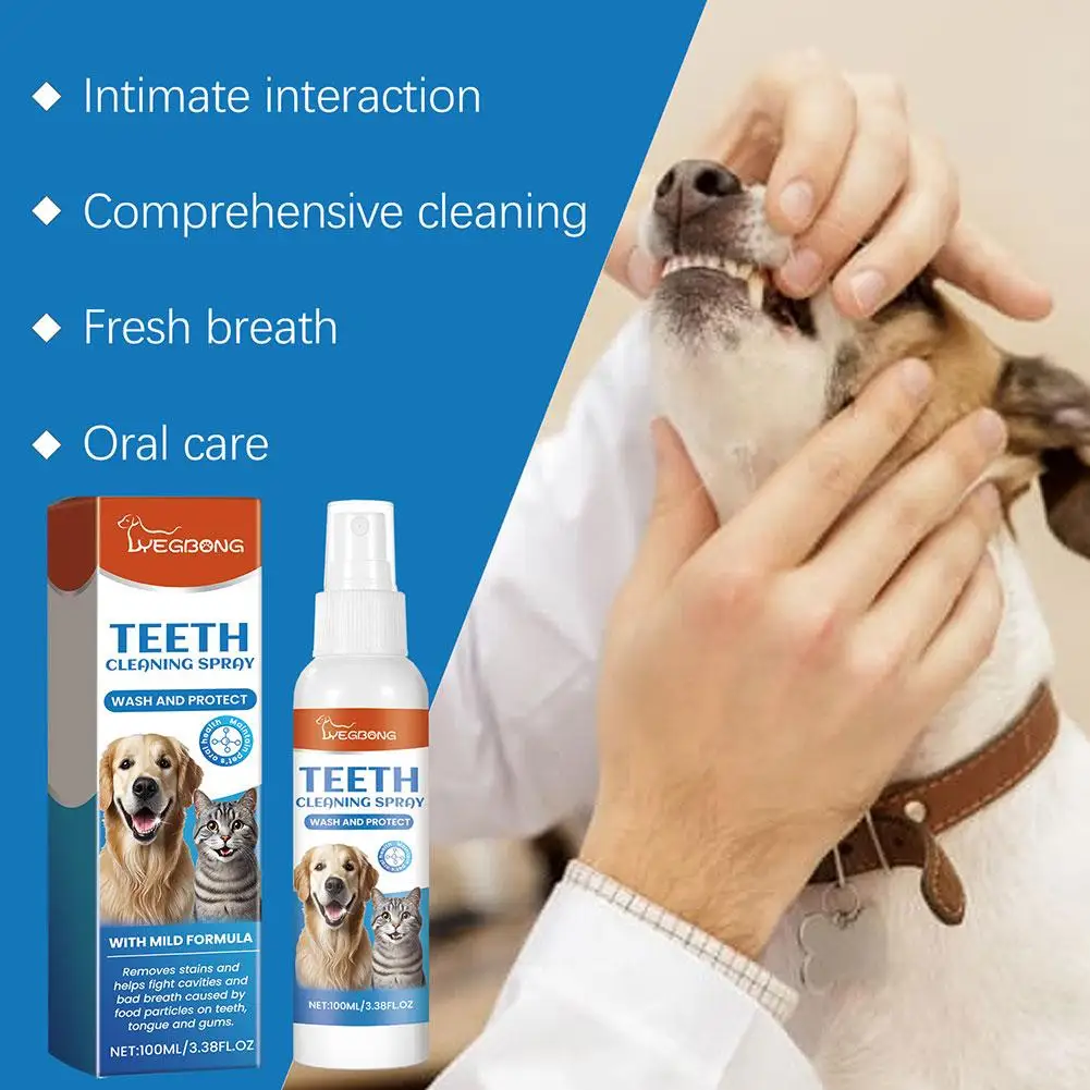 Dog Teeth Cleaning Spray Dental Breath Freshener Oral Tartar Calculus Cleaning Deodorant Remove Mouth Teeth Pet Spray Fresh D5U2
Dog Teeth Cleaning Spray Dental Breath Freshener Oral Tartar Calculus Cleaning Deodorant Remove Mouth Teeth Pet Spray Fresh D5U2