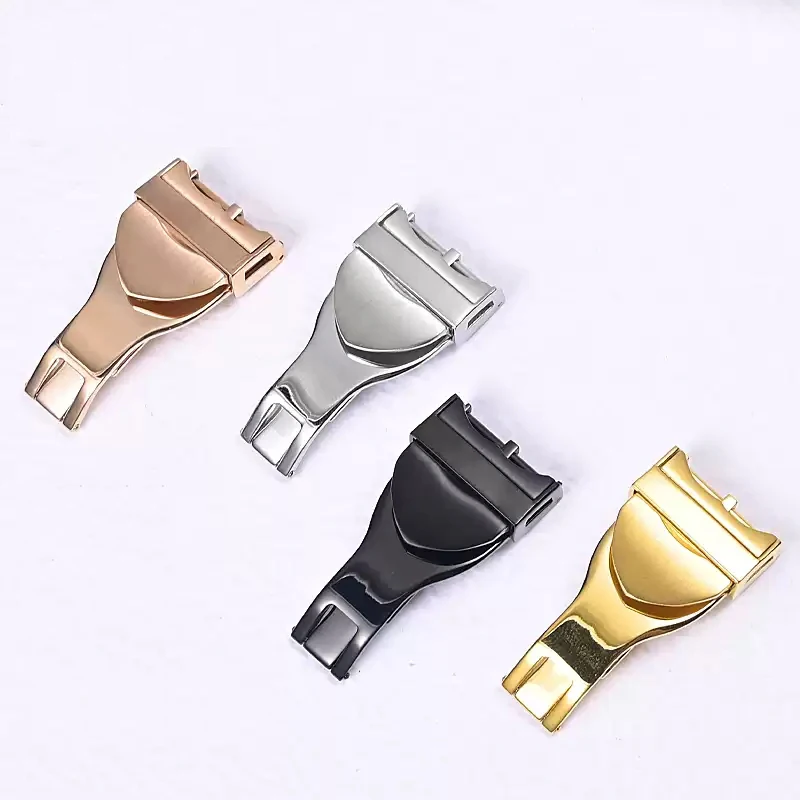 316L Stainless Steel 18mm Deployant Clasp Watch Buckle For Tudor Strap Leather Rubber Band Replacement Silver Fold Buckle
316L Stainless Steel 18mm Deployant Clasp Watch Buckle For Tudor Strap Leather Rubber Band Replacement Silver Fold Buckle