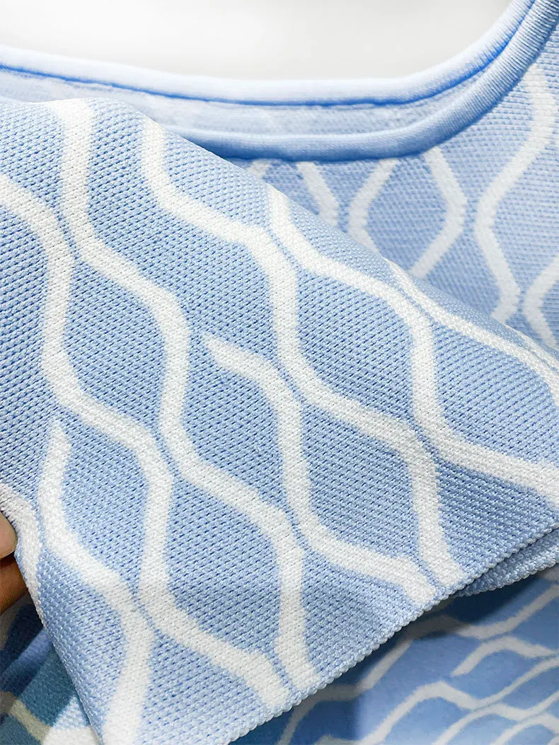 Ladies' Blue Knitted Dress Square Neck Sleeveless Elegant Mini Robe2026 Spring New
Ladies' Blue Knitted Dress Square Neck Sleeveless Elegant Mini Robe2026 Spring New