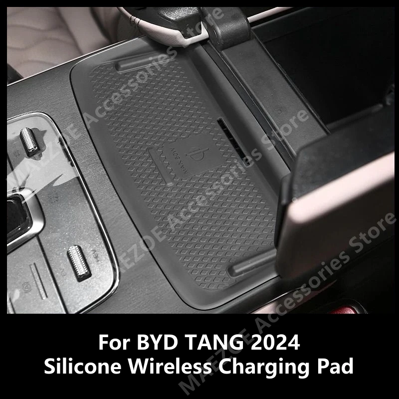For BYD TANG 2024 Silicone Wireless Charging Pad,Car Interior Decoration Modification Protection Accessories Refit
For BYD TANG 2024 Silicone Wireless Charging Pad,Car Interior Decoration Modification Protection Accessories Refit