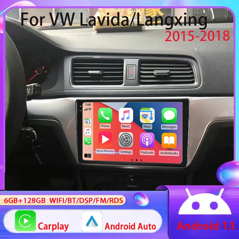 9” Android 13 128G Autoradio Wireless Carplay GPS BT Multimedia Player Smart Car SystemsFor VW Lavida 2015-2018
9” Android 13 128G Autoradio Wireless Carplay GPS BT Multimedia Player Smart Car SystemsFor VW Lavida 2015-2018