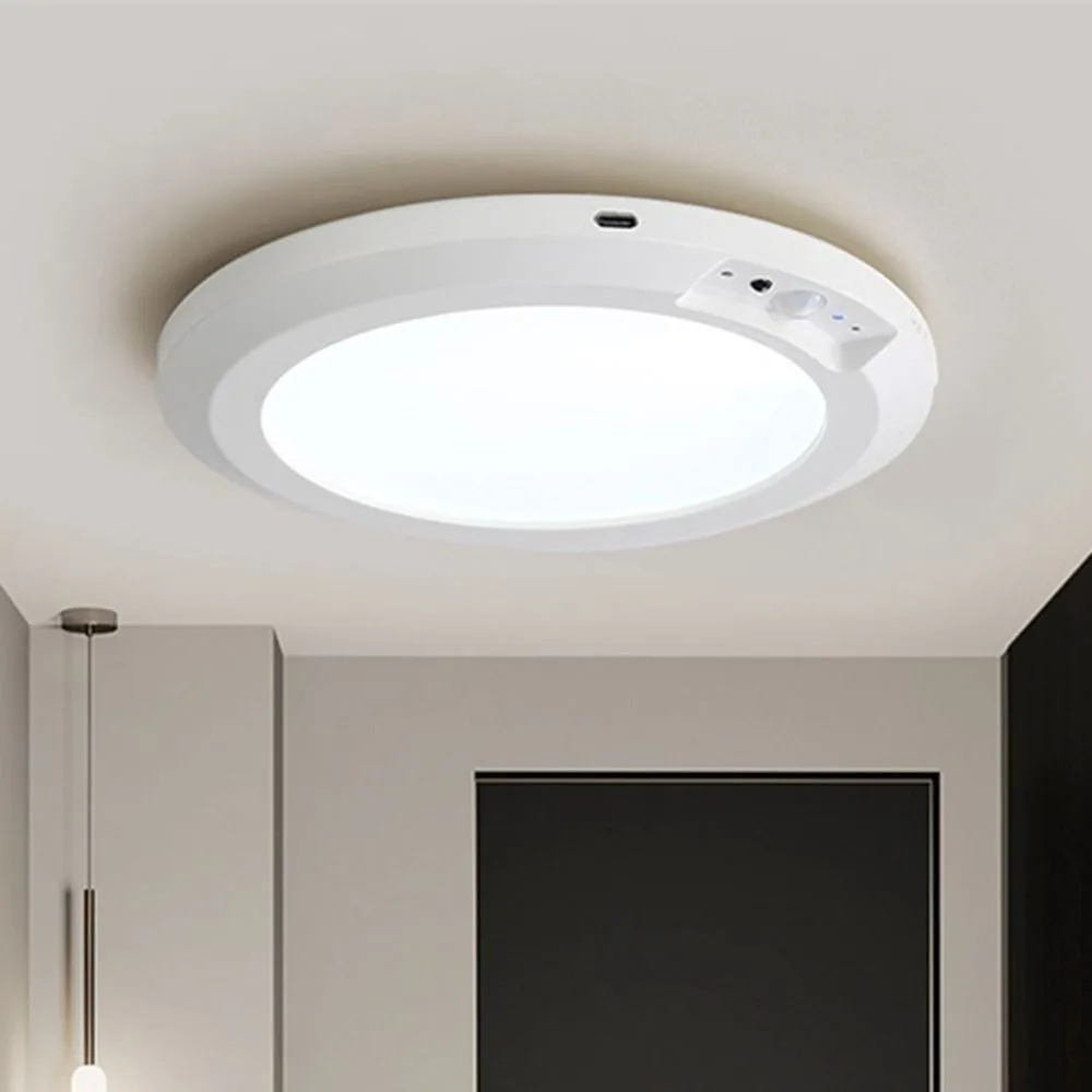 Practical Round Motion Sensor Lights 3 Color Wireless induction Ceiling Light Dimmable Motion Activated LED Closet Lamp Balcony
Practical Round Motion Sensor Lights 3 Color Wireless induction Ceiling Light Dimmable Motion Activated LED Closet Lamp Balcony