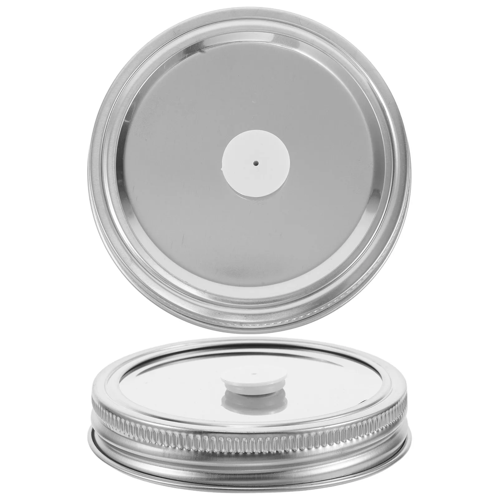 2Pcs Stainless Steel Mason Jar Vacuum Sealer Lids Secure Airtight Seal Food Storage Fermentation Kit Easy Use Clean
2Pcs Stainless Steel Mason Jar Vacuum Sealer Lids Secure Airtight Seal Food Storage Fermentation Kit Easy Use Clean