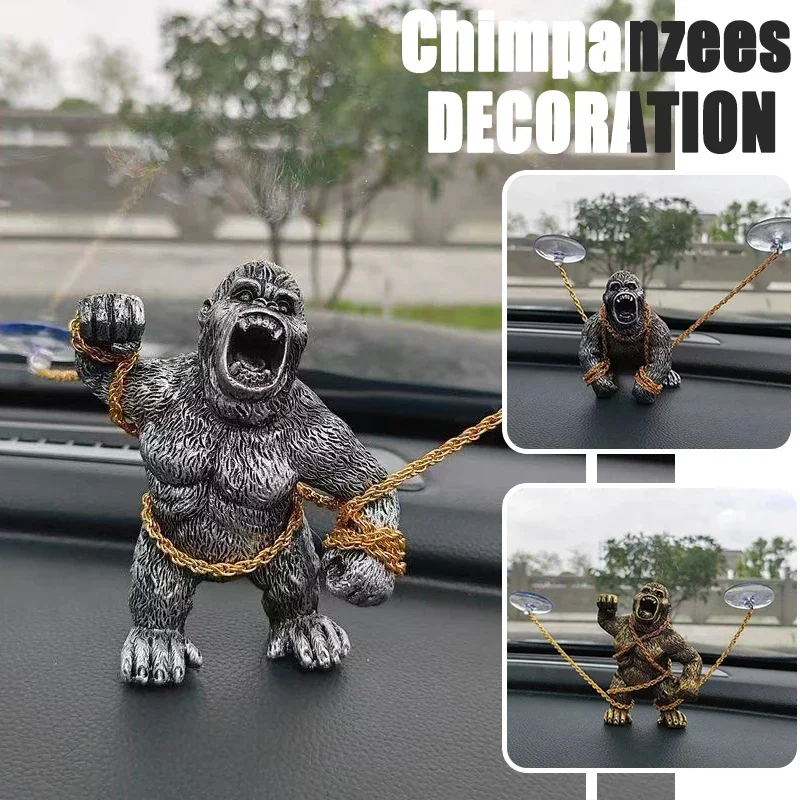 Gorilla Car Decorative Ornaments Creative Car Dashboard Ornaments Office/Home/Aquarium Decorative Ornaments Art Ornaments
Gorilla Car Decorative Ornaments Creative Car Dashboard Ornaments Office/Home/Aquarium Decorative Ornaments Art Ornaments