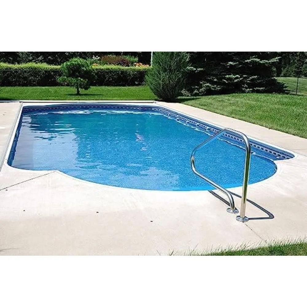 Premium Stainless Steel Pool Hand Rail for Inground Swimming Pools | Measures 50" x 36" x 8" Stainless Material
Premium Stainless Steel Pool Hand Rail for Inground Swimming Pools | Measures 50" x 36" x 8" Stainless Material