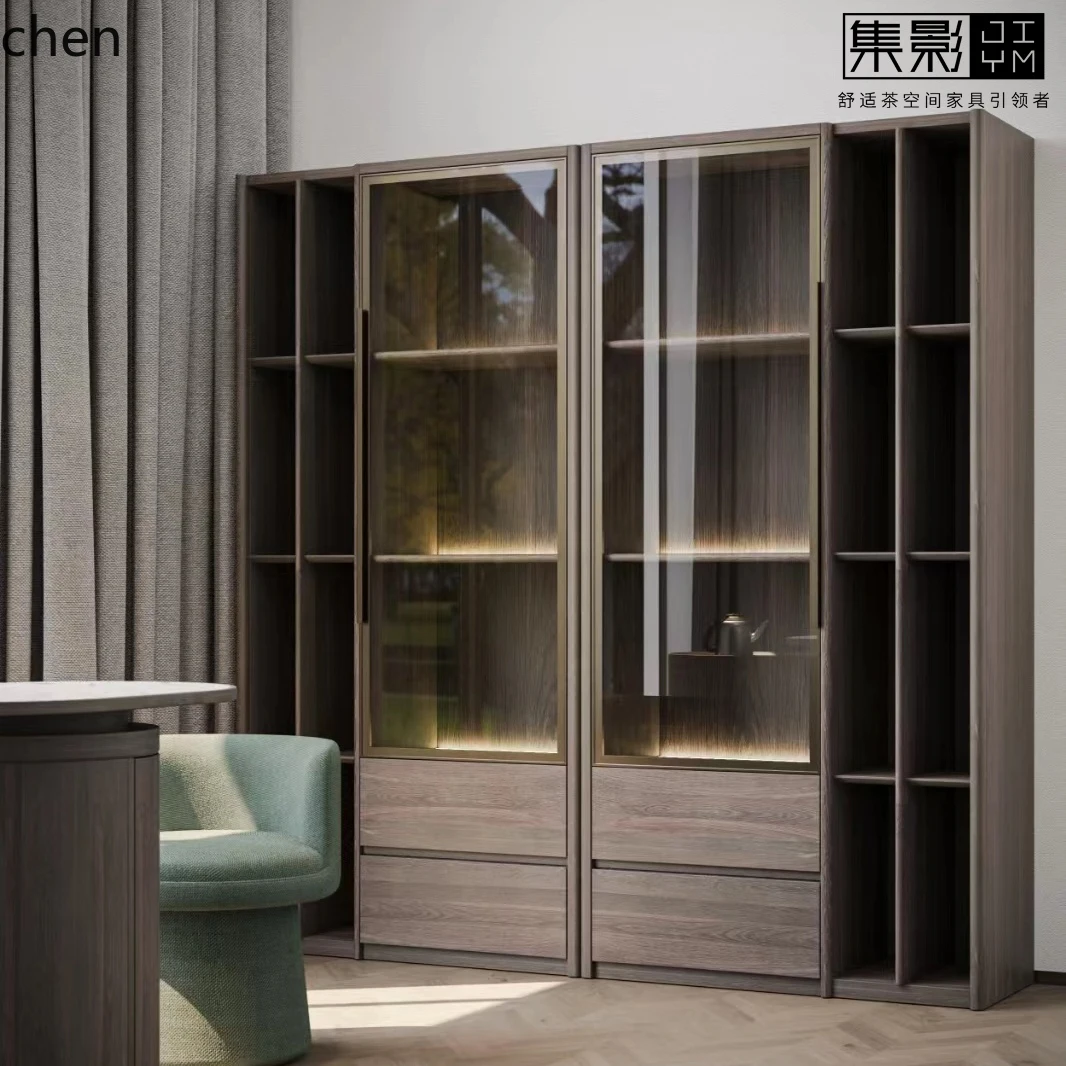 LXC Solid Wood Display Cabinet Modern Tea Shelf Office Tea Room Storage Display Cabinet White Wax Wood Tea Cabinet
LXC Solid Wood Display Cabinet Modern Tea Shelf Office Tea Room Storage Display Cabinet White Wax Wood Tea Cabinet