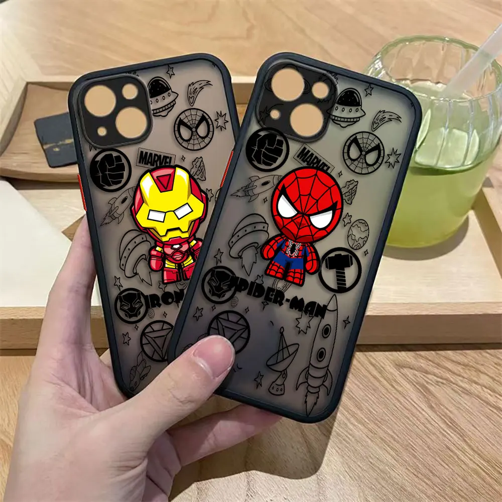 Marvel Space Ironman Spider-Man Cover Matte Phone Case For Samsung Galaxy S25 S24 S23 S22 S21 S20 FE S10 S9 S11E S11 Ultra Case
Marvel Space Ironman Spider-Man Cover Matte Phone Case For Samsung Galaxy S25 S24 S23 S22 S21 S20 FE S10 S9 S11E S11 Ultra Case