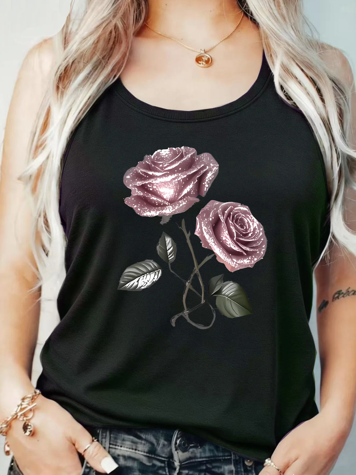 Loose Fit Printed Pocket T-Shirt for Women with Ribbed Collar round Neck 1-8XL plus Size Comfortable Casual Vest
Loose Fit Printed Pocket T-Shirt for Women with Ribbed Collar round Neck 1-8XL plus Size Comfortable Casual Vest