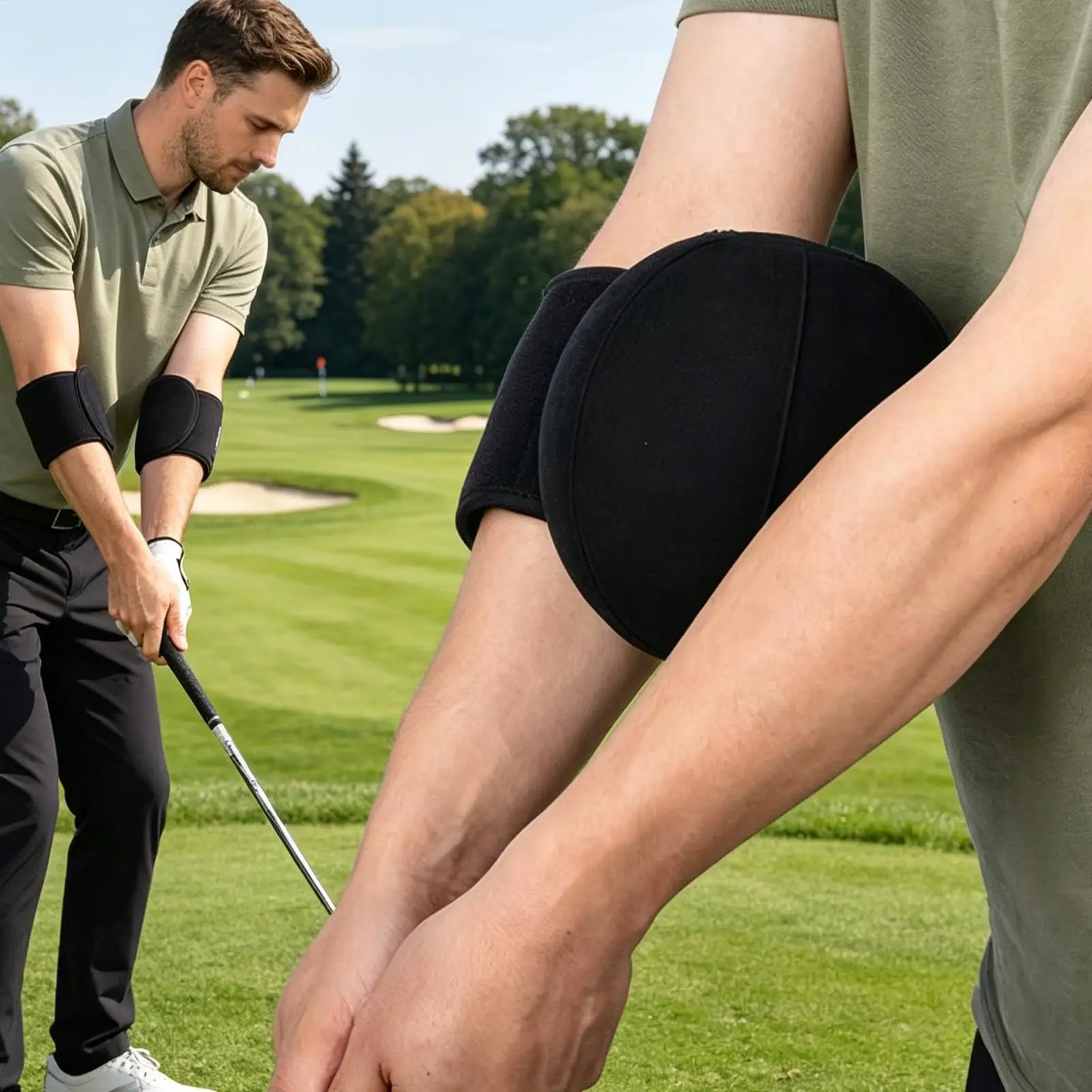 Golf Swing Training Aid Adjustable Putting Practice Tool with Inflatable Ball Golf Training Aid Arm Band for Batting Indoor
Golf Swing Training Aid Adjustable Putting Practice Tool with Inflatable Ball Golf Training Aid Arm Band for Batting Indoor