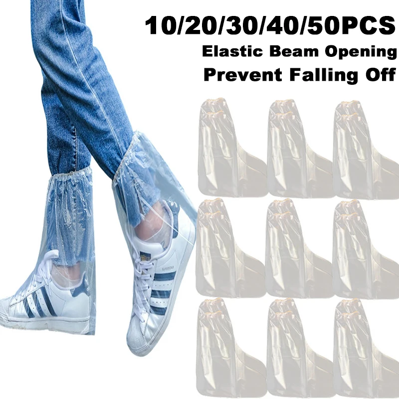 10-50PCS Disposable Rain Shoe Cover Waterproof Non Slip Outdoor Thicken Wear Resistant Isolation Foot Cover Rain Proof Protector
10-50PCS Disposable Rain Shoe Cover Waterproof Non Slip Outdoor Thicken Wear Resistant Isolation Foot Cover Rain Proof Protector