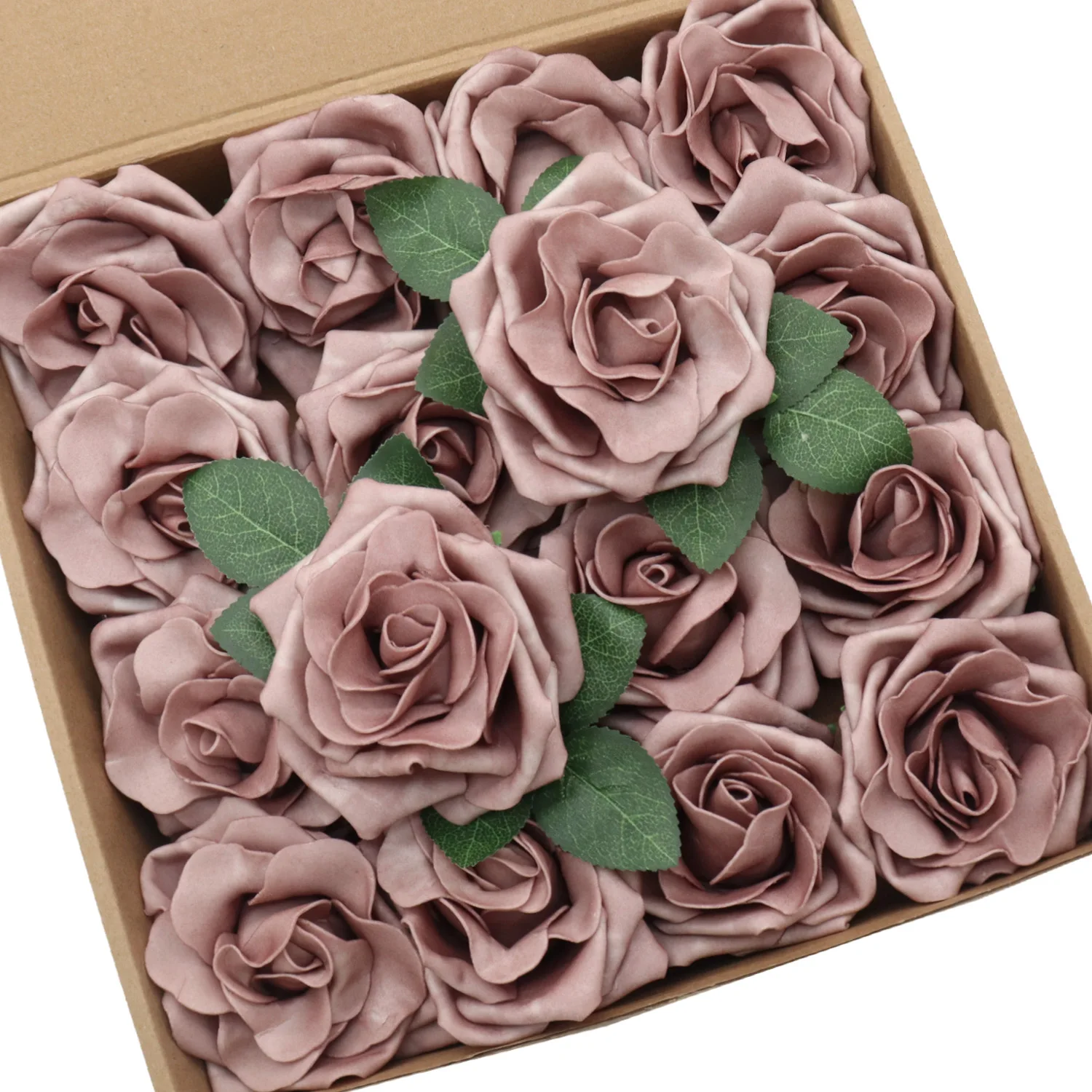 D-Seven Artificial Flowers 16/32pcs 3.5" Dusty Rose Avalanche Roses w/Stem for DIY Wedding Bouquet Floral Centerpiece Cake Decor
D-Seven Artificial Flowers 16/32pcs 3.5" Dusty Rose Avalanche Roses w/Stem for DIY Wedding Bouquet Floral Centerpiece Cake Decor