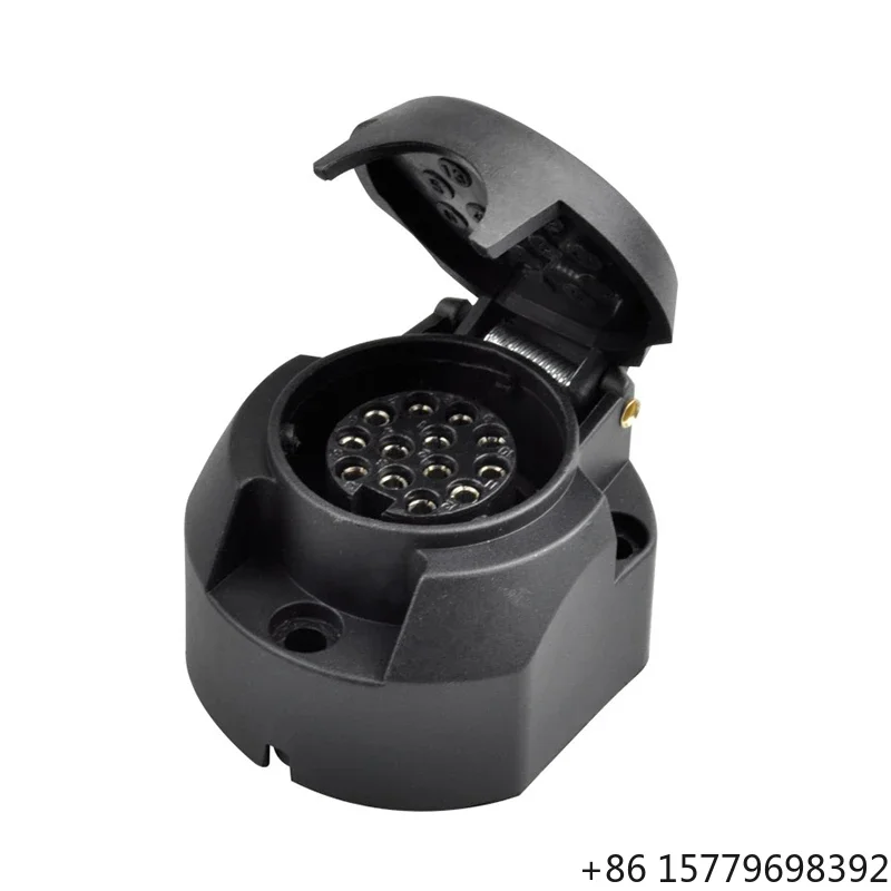 EU Trailer Truck Accessories 13 Pins Plastic Trailer Connector Socket
EU Trailer Truck Accessories 13 Pins Plastic Trailer Connector Socket