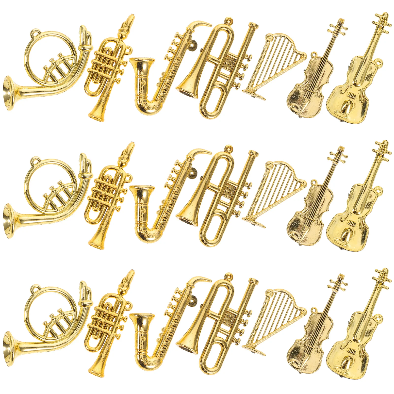 35Pcs Miniature Instruments Set Compact Design for Miniature House Decoration Mini Guitar Violin Trumpet Hanging Ornament
35Pcs Miniature Instruments Set Compact Design for Miniature House Decoration Mini Guitar Violin Trumpet Hanging Ornament