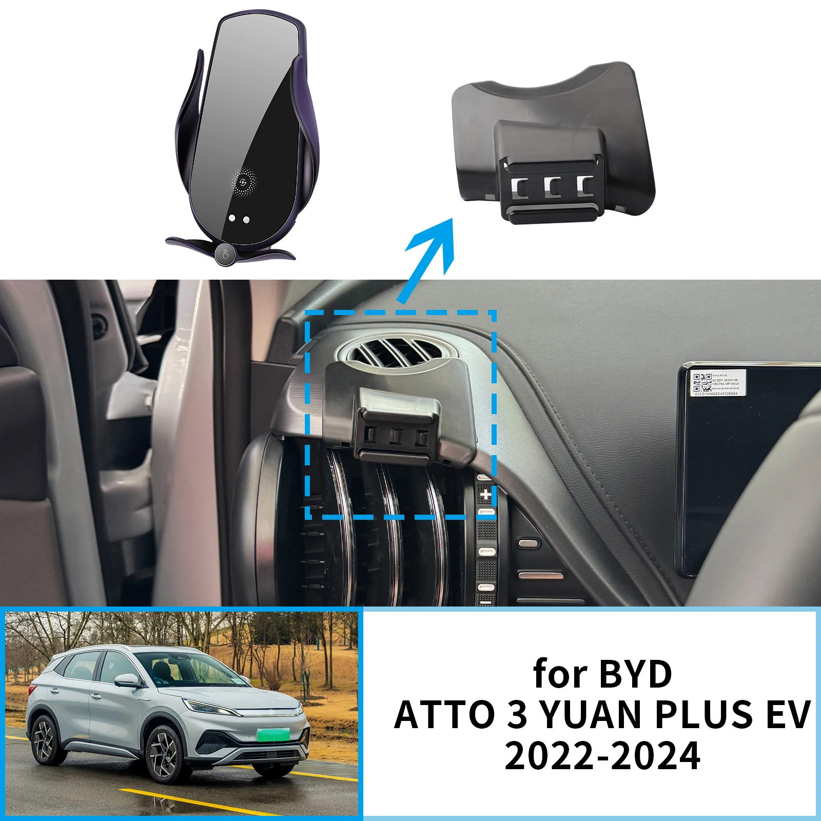 Аксессуары для BYD ATTO 3 YUAN PLUS EV 2022 2023 2024, автомобильный держатель для мобильного телефона, GPS-кронштейн, навигационная подставка, авто
Аксессуары для BYD ATTO 3 YUAN PLUS EV 2022 2023 2024, автомобильный держатель для мобильного телефона, GPS-кронштейн, навигационная подставка, авто