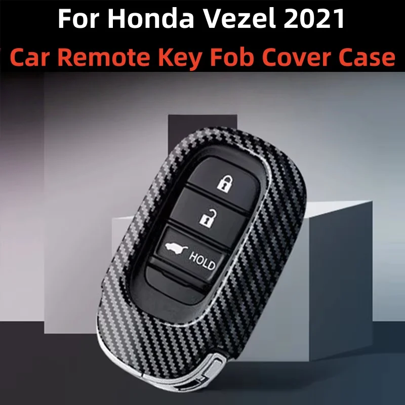 Для Honda Vezel RV3-100 RV4-100 2021, автомобильный чехол для ключей из углеродного волокна, защитный чехол, держатель, аксессуары для интерьера
Для Honda Vezel RV3-100 RV4-100 2021, автомобильный чехол для ключей из углеродного волокна, защитный чехол, держатель, аксессуары для интерьера