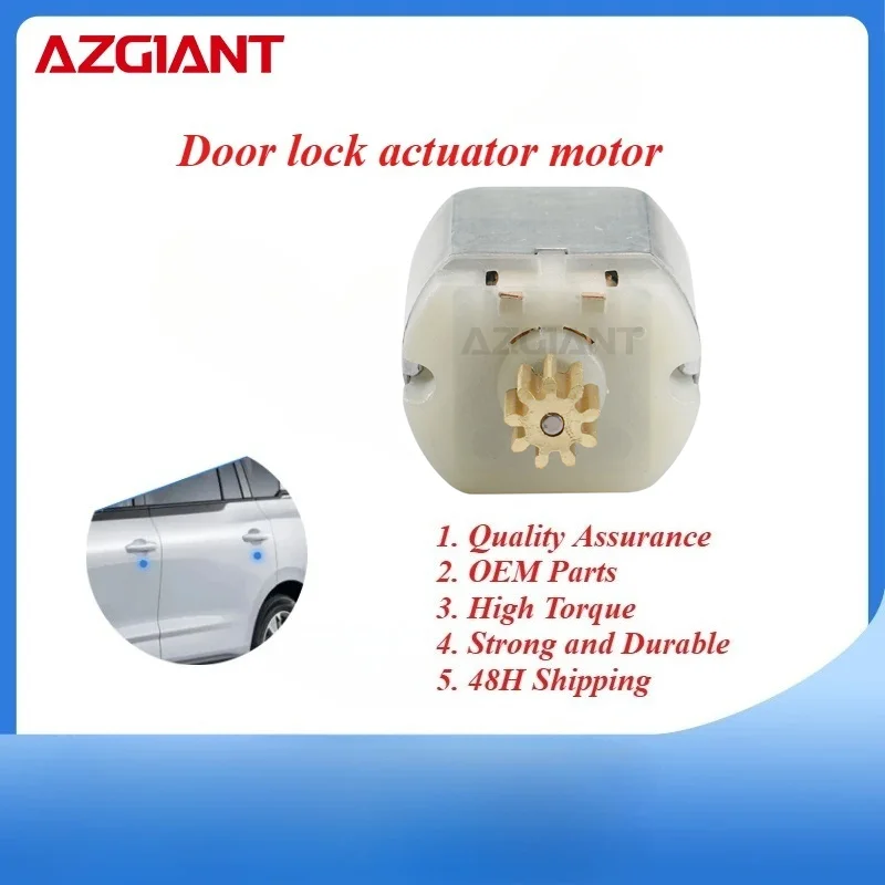 12VDC AZGIANT 1020661 30295701 Car door lock motor for Porsche Macan 95B/Cayenne 92A/Panamera accesorios de auto Low Noise
12VDC AZGIANT 1020661 30295701 Car door lock motor for Porsche Macan 95B/Cayenne 92A/Panamera accesorios de auto Low Noise